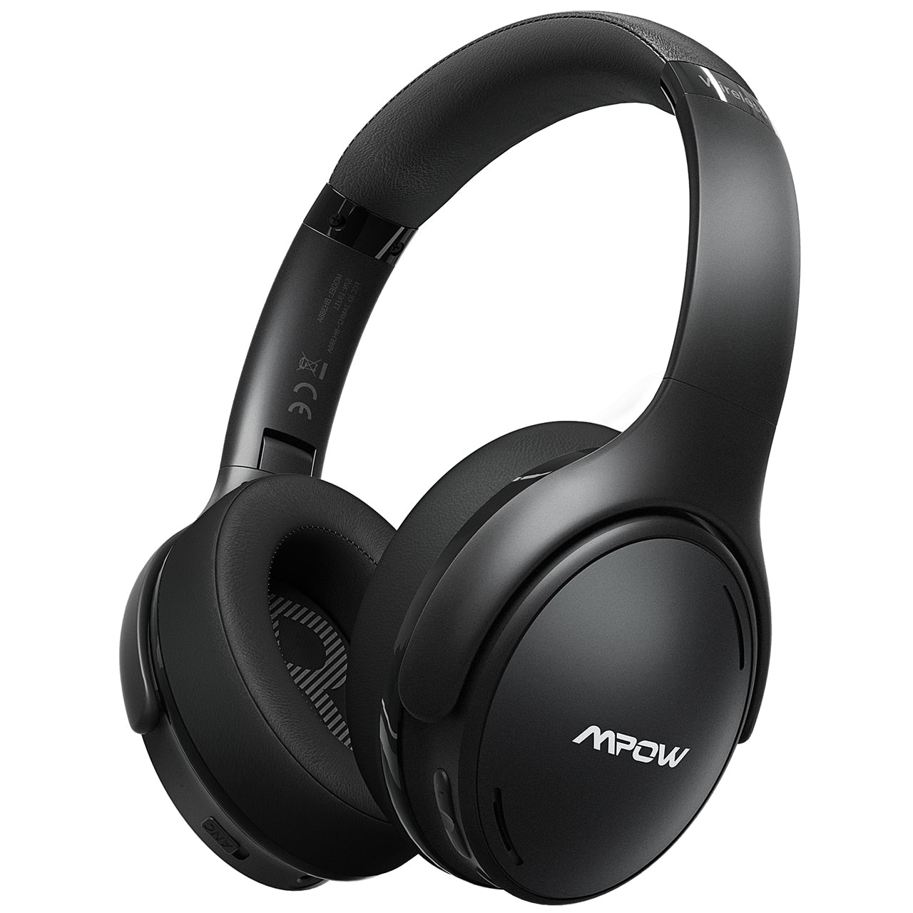 Wireless Headset MPOW H19 IPO Bluetooth 5.0 Active Noise Cancelling Headphones Lightweight Wireless Headset CVC 8.0 Mic 30hrs Playing Fast Charge