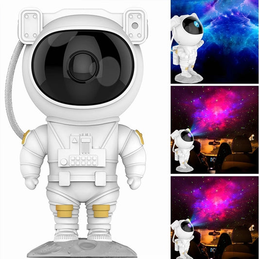 Astronaut Star Galaxy Projector with Timer & Remote